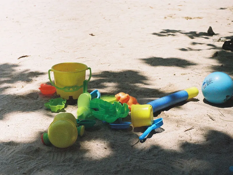Sand toys for digging and outdoor play